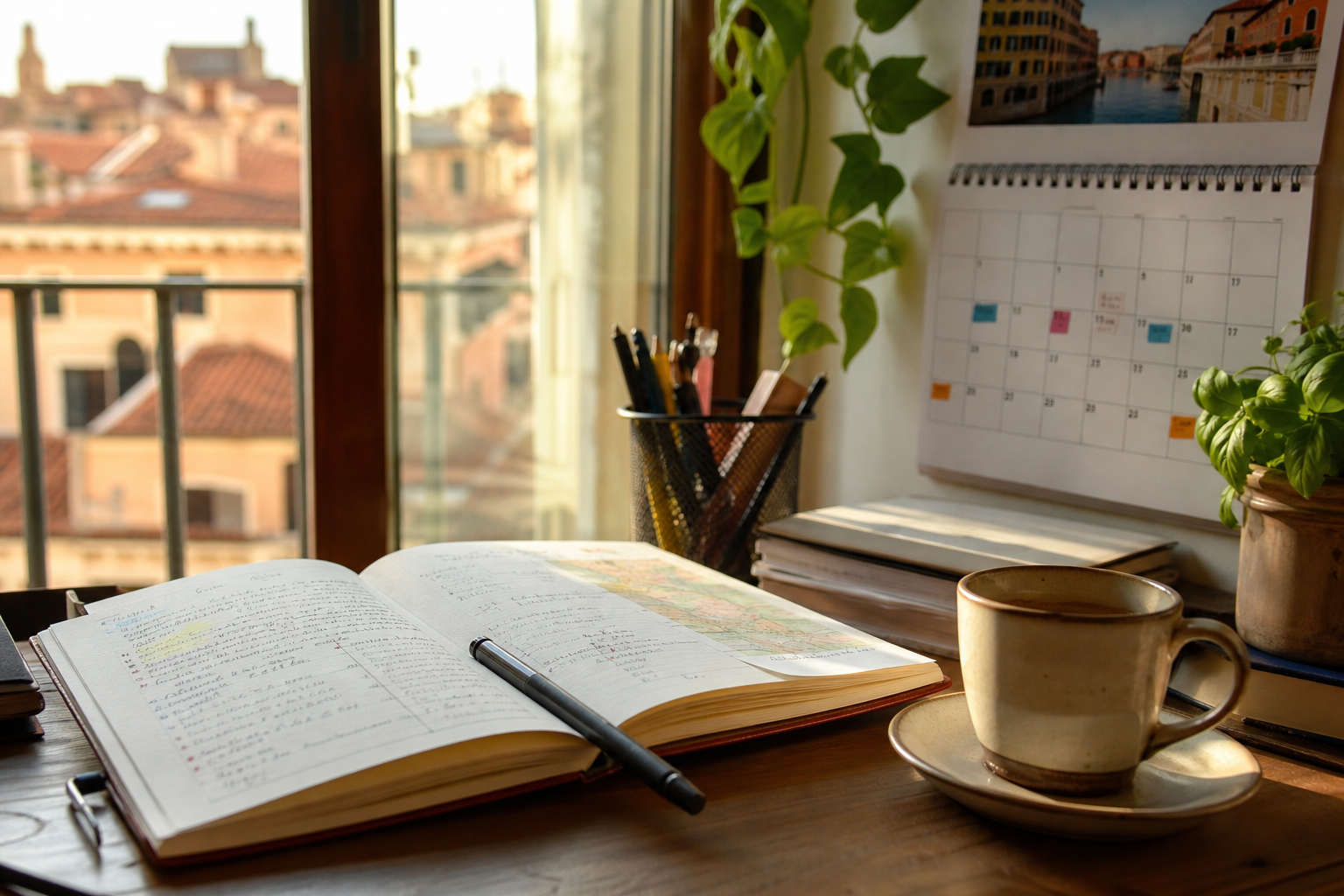 Calendar and study journal