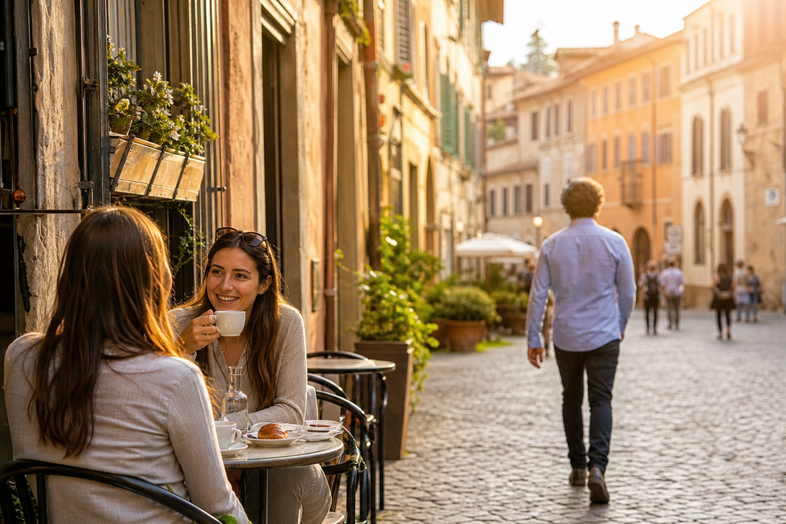 Italian street scene for role-play