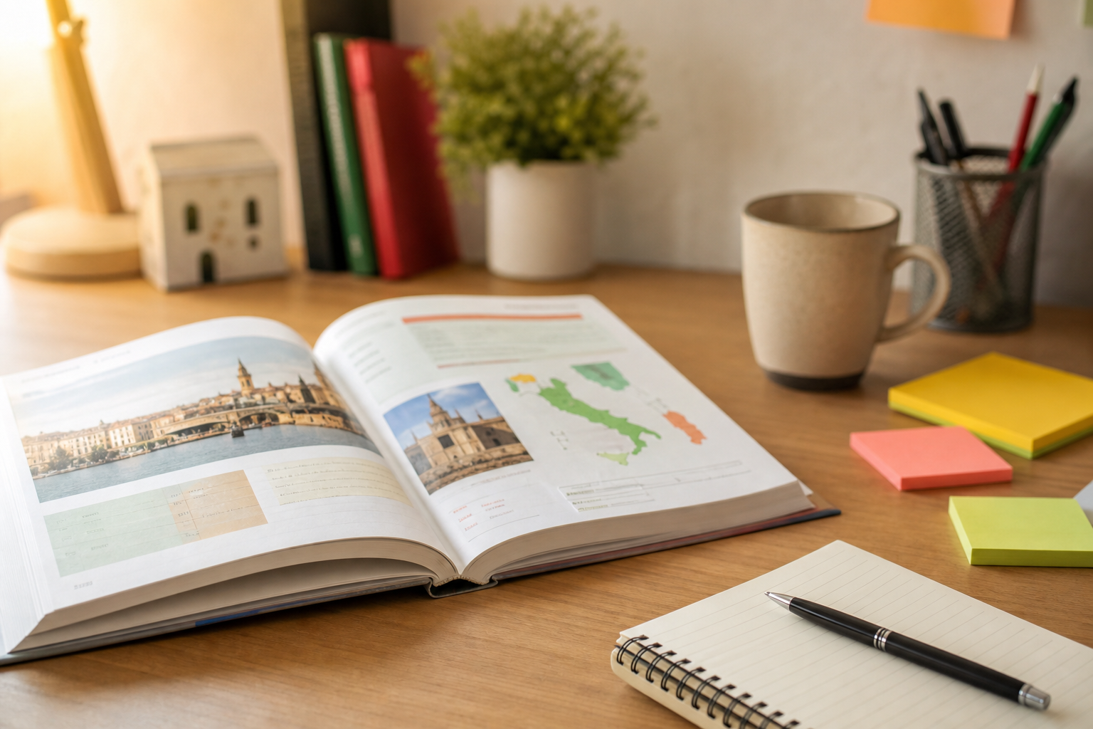 Beginner Italian study materials